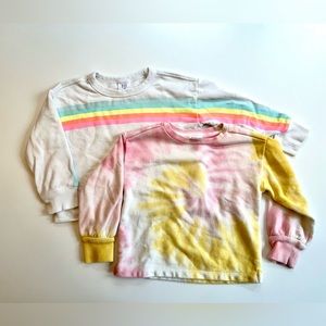 💖 Gap girls size 4 sweatshirt bundle